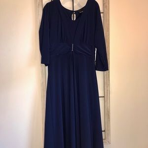 Navy blue dress